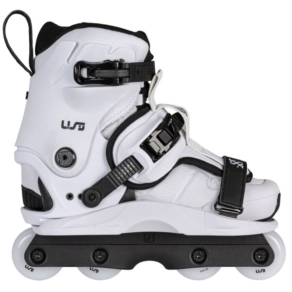 USD Aggressive Skates Shadow Team White